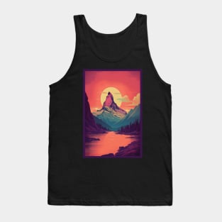 Zermatt,Matterhorn,Switzerland,Poster Tank Top